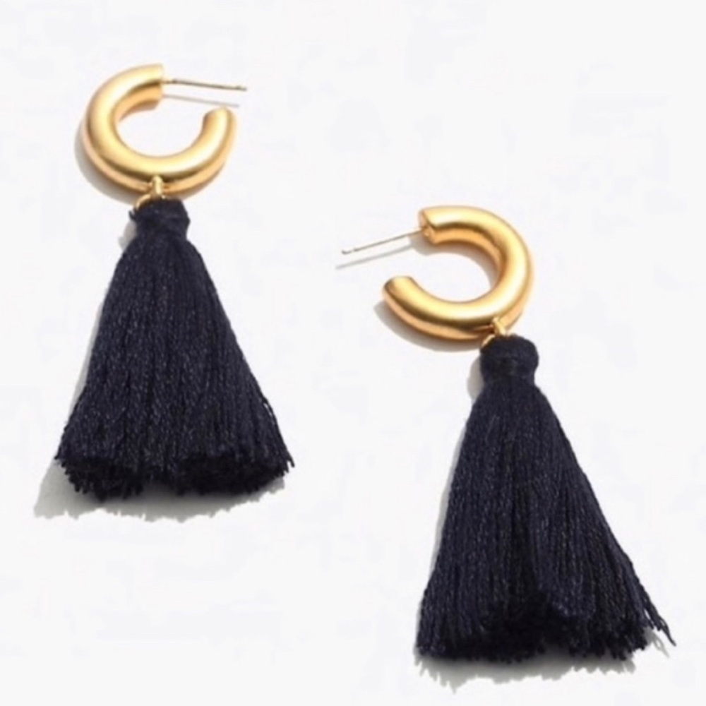 🆕 Madewell Lantern Tassel Earrings NWT